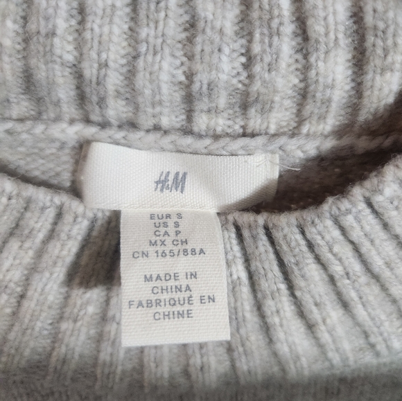 H&M sweater || Jacquard-knit jumper S/M/L - Picture 3 of 3